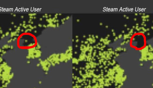 【悲報】北朝鮮から唯一「Steam」にアクセスしていたプレイヤーが消滅、金正恩ではないかと話題に